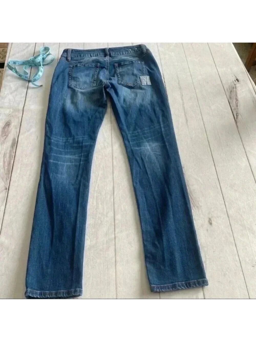 CAbi Slim Boyfriend Patchwork Jeans #5308 Sz 2 - Picture 5 of 16